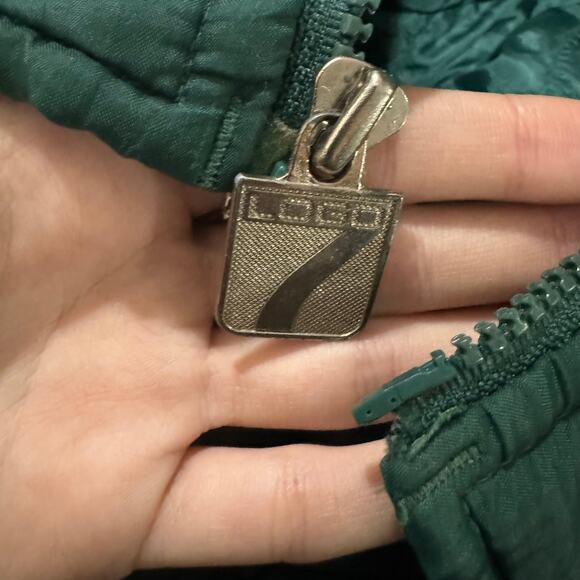 Vintage Green Bay Packers Puffer Jacket Game Day Logo 7 Size XL - Picture 11 of 11